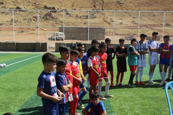 چمن مصنوعی روستای شیرمرد بخش تخت سلیمان افتتاح و به بهره برداری رسید... تصویر خبر
